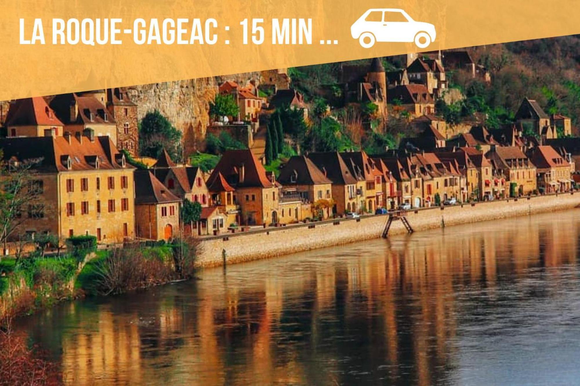 3 Pieces, Climatise, Calme, 100M Du Centre, Parking, "Lyriade" Sarlat Exterior foto